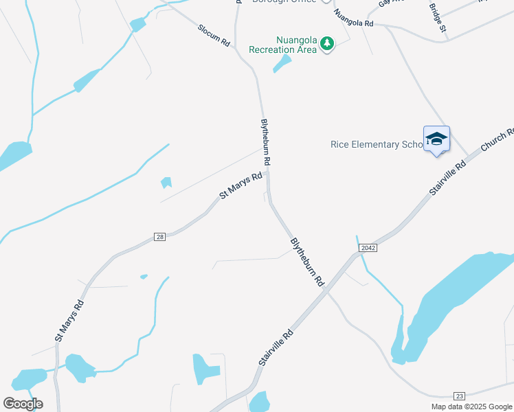 map of restaurants, bars, coffee shops, grocery stores, and more near 1049 Blytheburn Road in Mountain Top