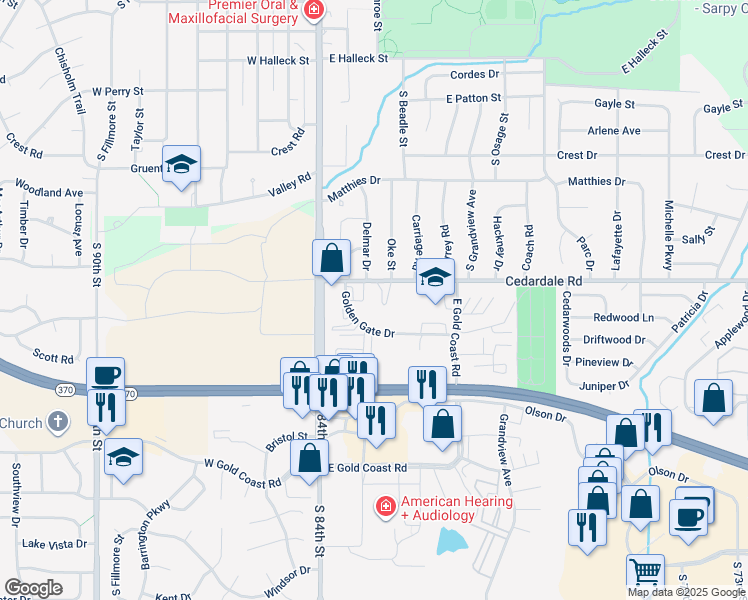 301 Cedardale Road, Papillion NE Walk Score