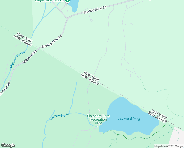 map of restaurants, bars, coffee shops, grocery stores, and more near 42 Shepherd Lake Road in Ramapo