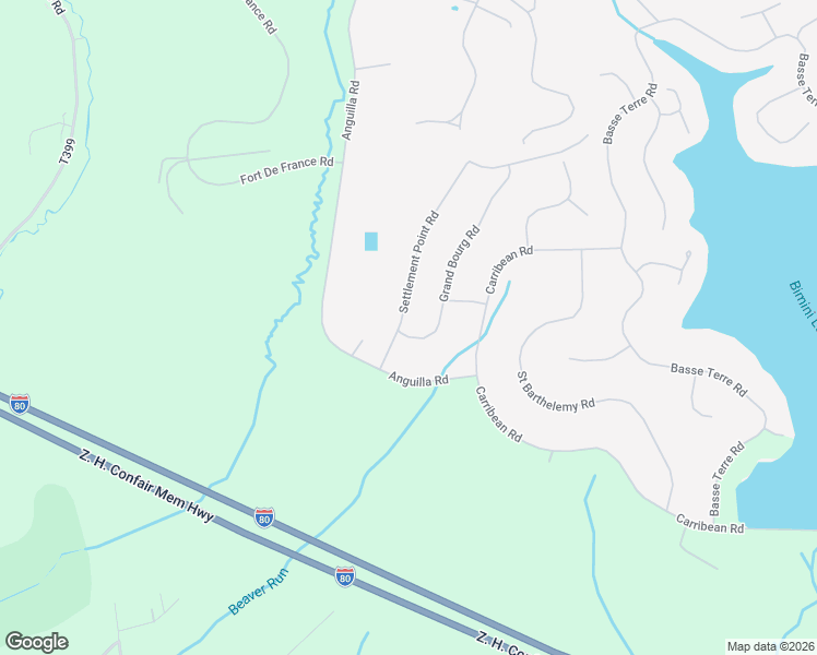 map of restaurants, bars, coffee shops, grocery stores, and more near 100 Settlement Point Road in DuBois