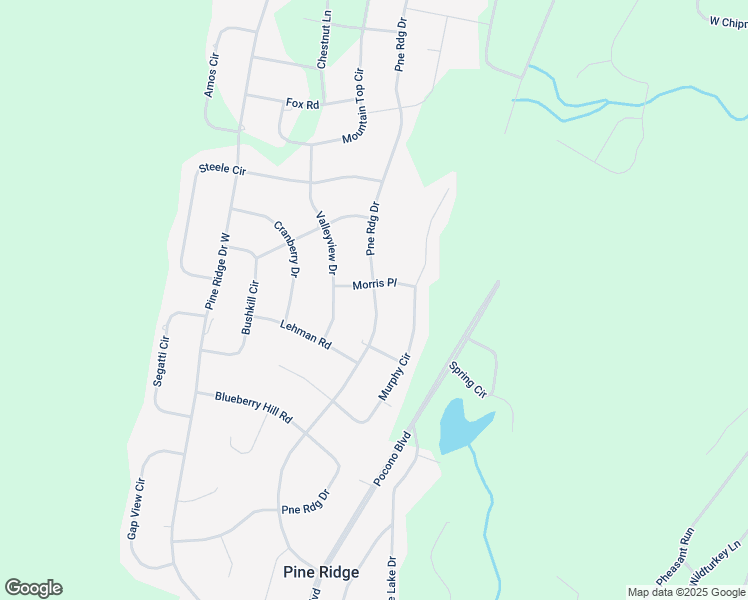 map of restaurants, bars, coffee shops, grocery stores, and more near 1065 Pineridge Drive East in Pike County