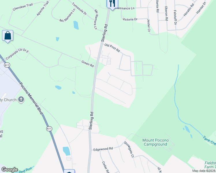 map of restaurants, bars, coffee shops, grocery stores, and more near 400D Simmons Rd in Monroe