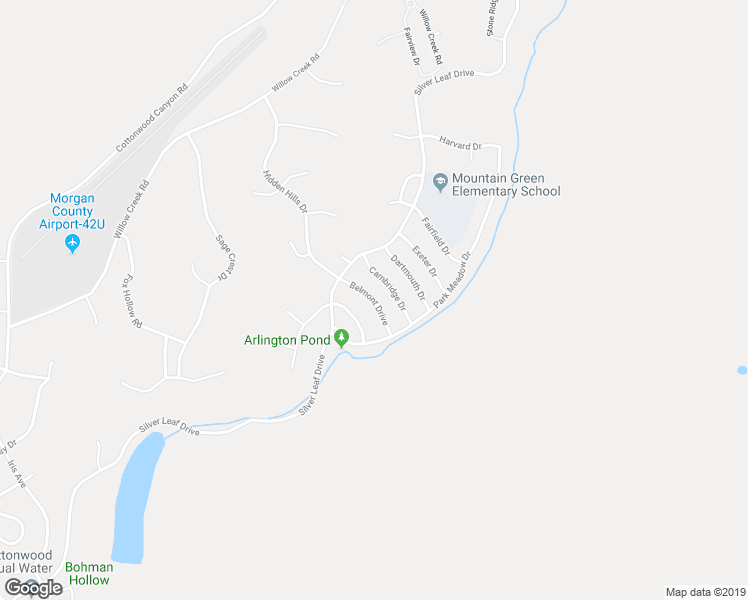 map of restaurants, bars, coffee shops, grocery stores, and more near 5813 Belmont Drive in Mountain Green