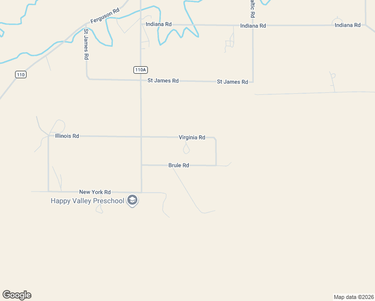 map of restaurants, bars, coffee shops, grocery stores, and more near 1065 Virginia Road in Cheyenne