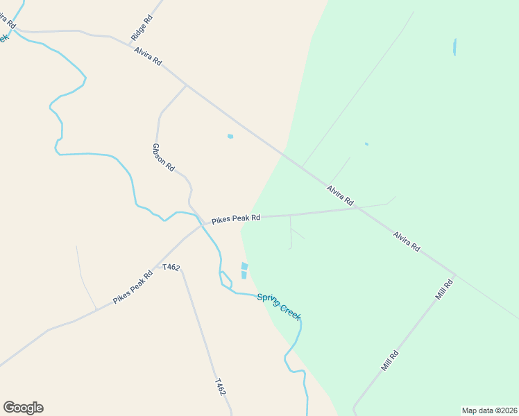 map of restaurants, bars, coffee shops, grocery stores, and more near 1899-2071 Pikes Peak Road in Allenwood