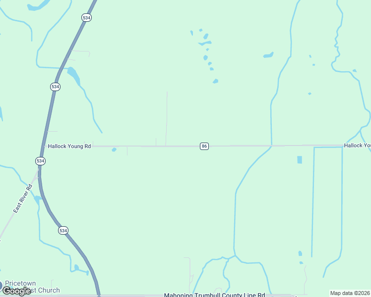 map of restaurants, bars, coffee shops, grocery stores, and more near 4191 Hallock Young Road in Newton Falls