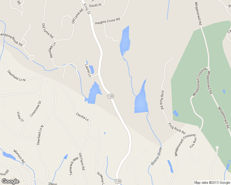 map of restaurants, bars, coffee shops, grocery stores, and more near 765 King Street in Chappaqua