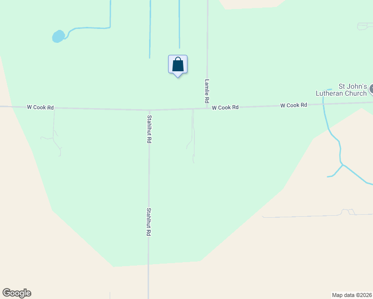 map of restaurants, bars, coffee shops, grocery stores, and more near 9101 West Cook Road in Fort Wayne