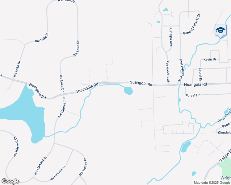 map of restaurants, bars, coffee shops, grocery stores, and more near 768 Nuangola Road in Mountain Top