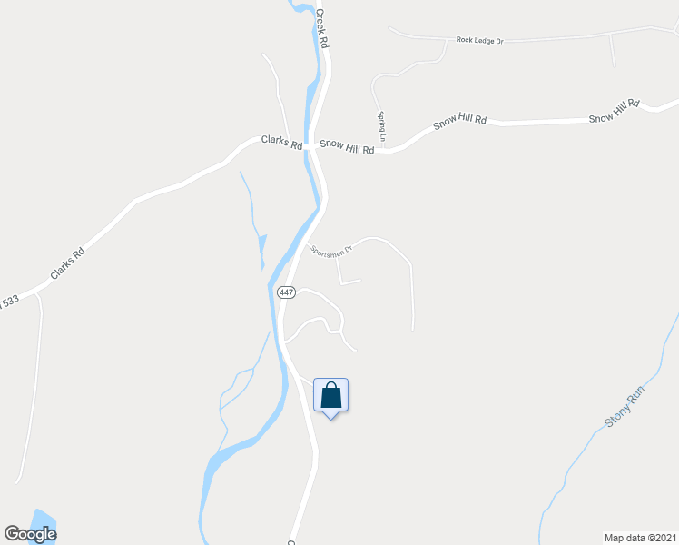 map of restaurants, bars, coffee shops, grocery stores, and more near Meadow Drive in Cresco