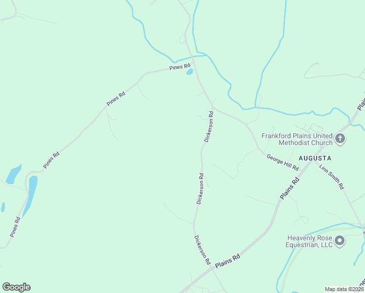 map of restaurants, bars, coffee shops, grocery stores, and more near 26 Dickerson Road in Frankford