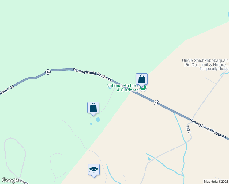 map of restaurants, bars, coffee shops, grocery stores, and more near 82-160 Watson Road in Allenwood