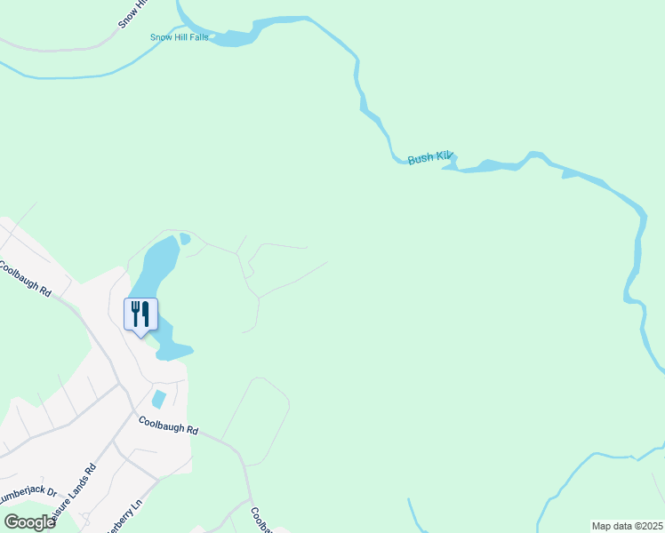 map of restaurants, bars, coffee shops, grocery stores, and more near 3638 Sequoia Drive in East Stroudsburg