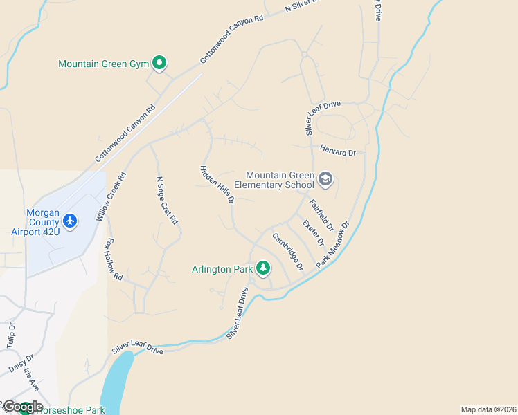 map of restaurants, bars, coffee shops, grocery stores, and more near 3437 Spring Circle in Morgan