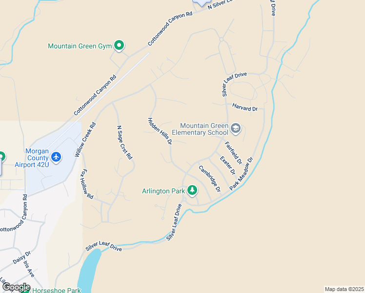 map of restaurants, bars, coffee shops, grocery stores, and more near 3437 Spring Circle in Morgan