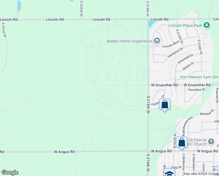 map of restaurants, bars, coffee shops, grocery stores, and more near 21910 Amber Drive in Sarpy
