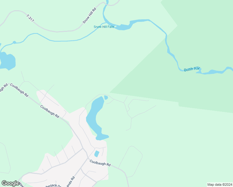map of restaurants, bars, coffee shops, grocery stores, and more near 3437 Frontier Road in East Stroudsburg