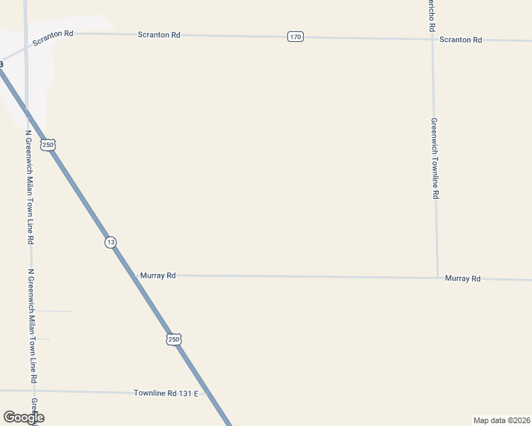 map of restaurants, bars, coffee shops, grocery stores, and more near 1750 Murray Road in New London