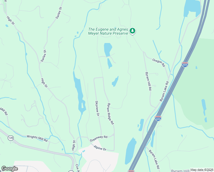 map of restaurants, bars, coffee shops, grocery stores, and more near 74 Byram Ridge Road in Armonk
