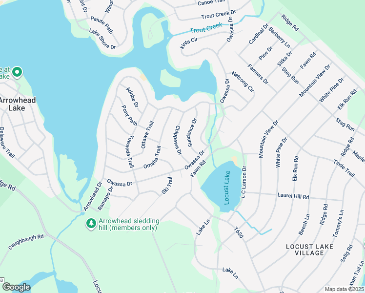 map of restaurants, bars, coffee shops, grocery stores, and more near 137 Chippewa Drive in Monroe County