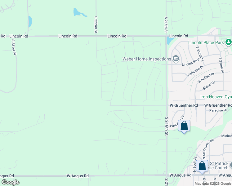 map of restaurants, bars, coffee shops, grocery stores, and more near 22107 Shiloh Drive in Sarpy
