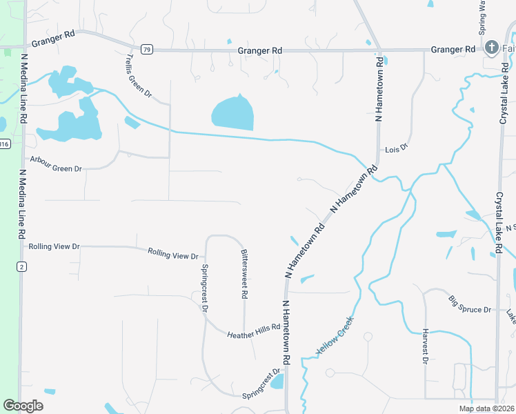 map of restaurants, bars, coffee shops, grocery stores, and more near 4534 Barnsleigh Drive in Akron
