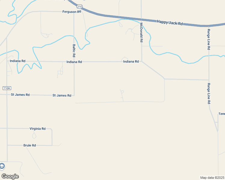 map of restaurants, bars, coffee shops, grocery stores, and more near 1130 Saint James Road in Cheyenne