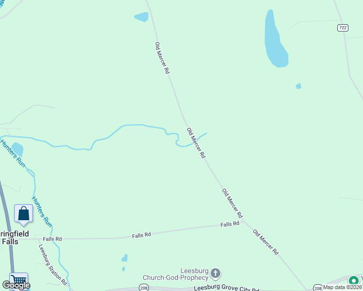 map of restaurants, bars, coffee shops, grocery stores, and more near in Springfield Falls