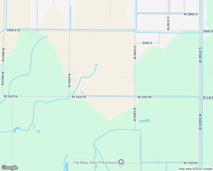 map of restaurants, bars, coffee shops, grocery stores, and more near 5752 West 2425 North in Hooper
