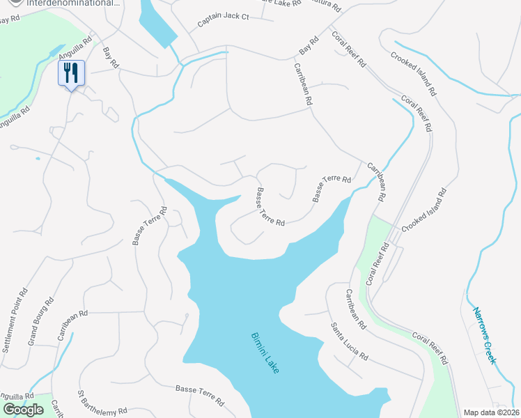 map of restaurants, bars, coffee shops, grocery stores, and more near 658 Basse Terre Road in DuBois