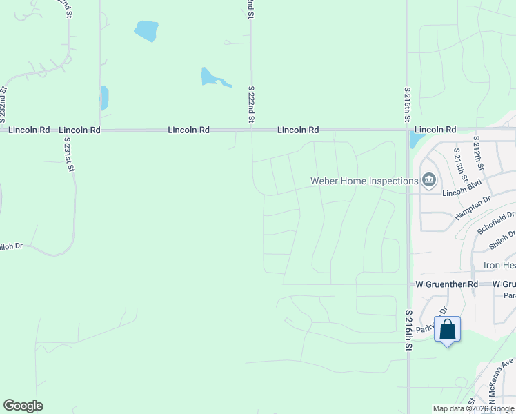 map of restaurants, bars, coffee shops, grocery stores, and more near 10810 South 221st Avenue in Sarpy