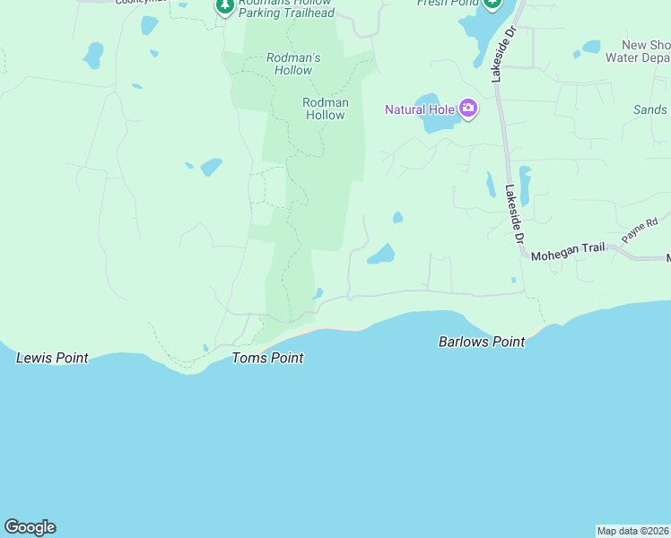 map of restaurants, bars, coffee shops, grocery stores, and more near in New Shoreham