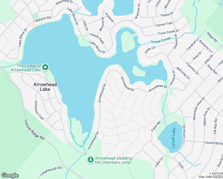 map of restaurants, bars, coffee shops, grocery stores, and more near 1221 Allegheny Drive in Blakeslee