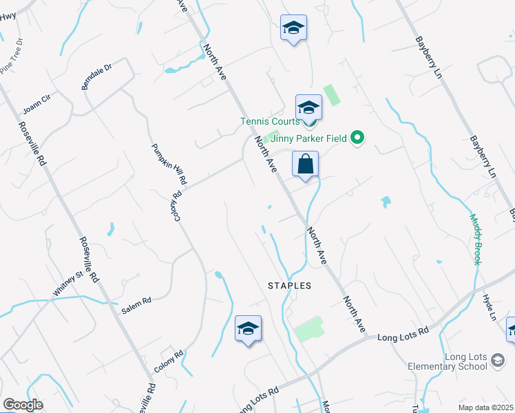 map of restaurants, bars, coffee shops, grocery stores, and more near 14 Terhune Drive in Westport