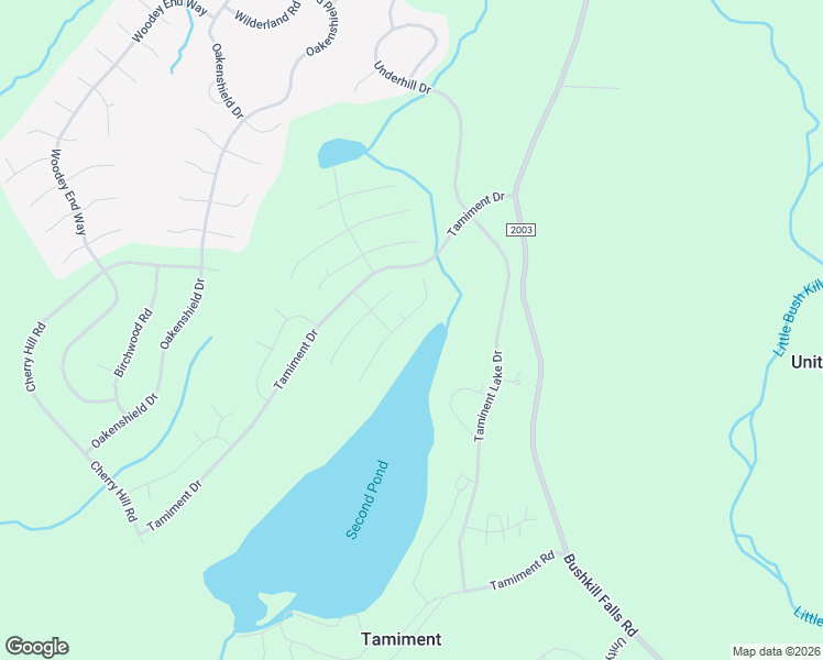 map of restaurants, bars, coffee shops, grocery stores, and more near 256 The Glen in Tamiment