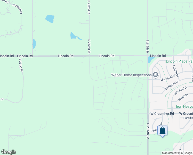 map of restaurants, bars, coffee shops, grocery stores, and more near 10810 South 221st Avenue in Gretna