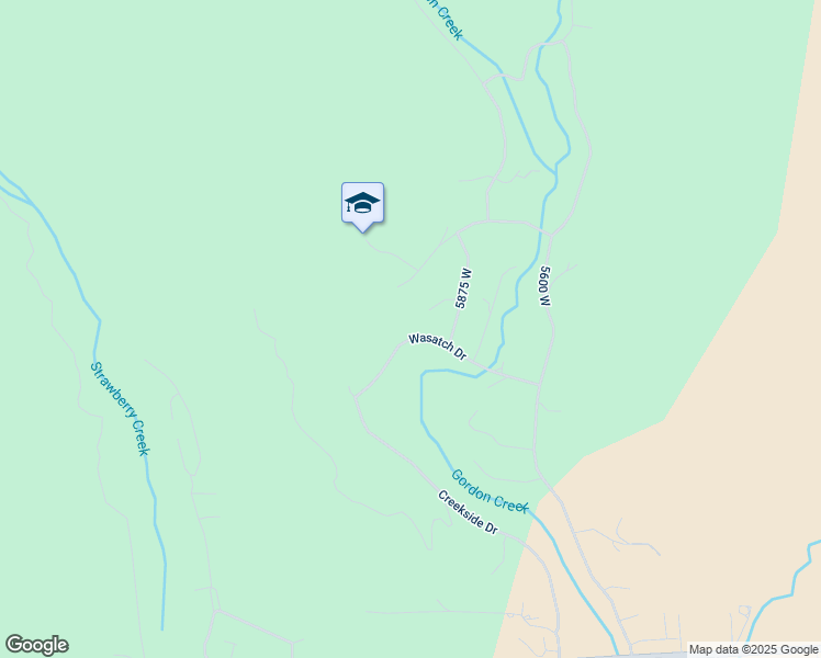 map of restaurants, bars, coffee shops, grocery stores, and more near 5928 Wasatch Drive in Morgan