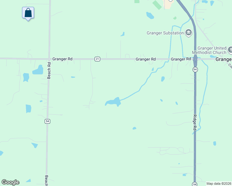map of restaurants, bars, coffee shops, grocery stores, and more near 1688 Granger Road in Medina