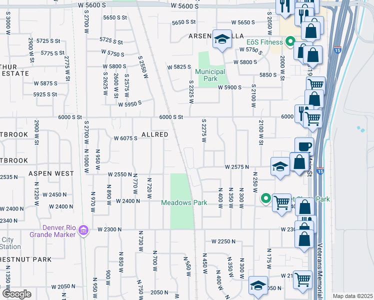 map of restaurants, bars, coffee shops, grocery stores, and more near 514 West Sunset Manor in Sunset