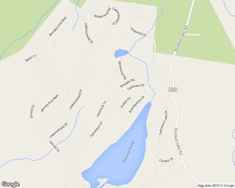 map of restaurants, bars, coffee shops, grocery stores, and more near 88 The Glen in Tamiment