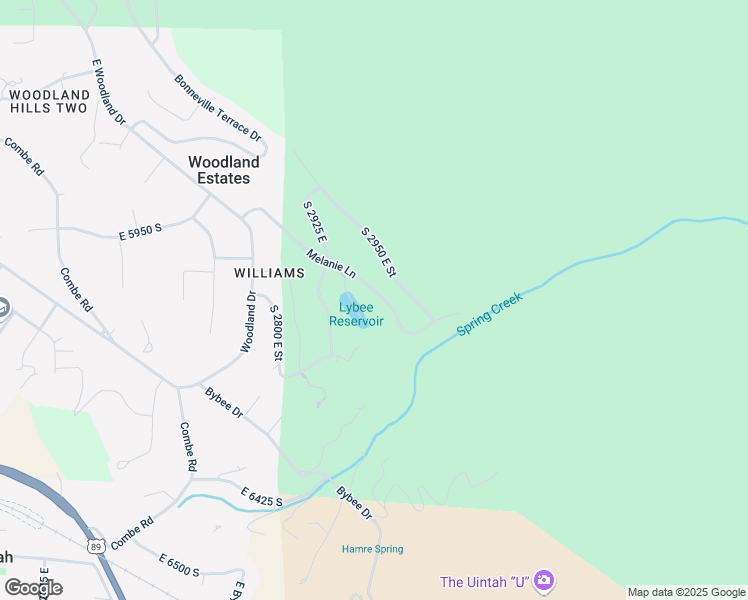 map of restaurants, bars, coffee shops, grocery stores, and more near 2921 Melanie Lane in Ogden
