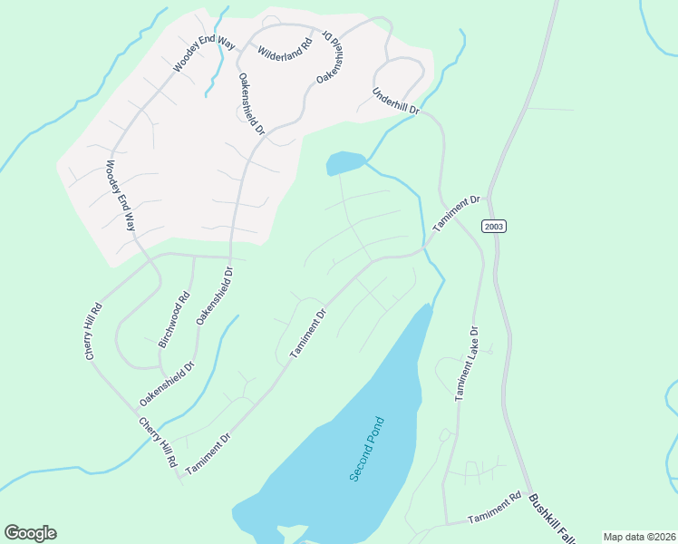 map of restaurants, bars, coffee shops, grocery stores, and more near 88 The Glen in Tamiment