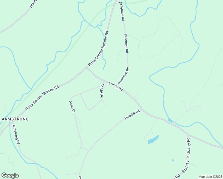 map of restaurants, bars, coffee shops, grocery stores, and more near 22 Losey Road in Frankford