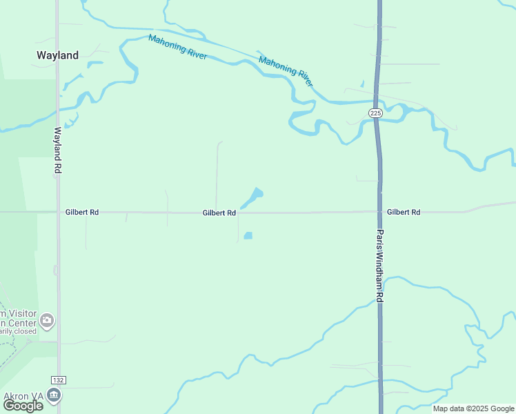 map of restaurants, bars, coffee shops, grocery stores, and more near 9215 Gilbert Road in Ravenna