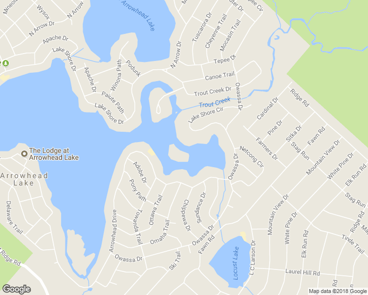 map of restaurants, bars, coffee shops, grocery stores, and more near 2 Lake Shore Circle in Monroe County