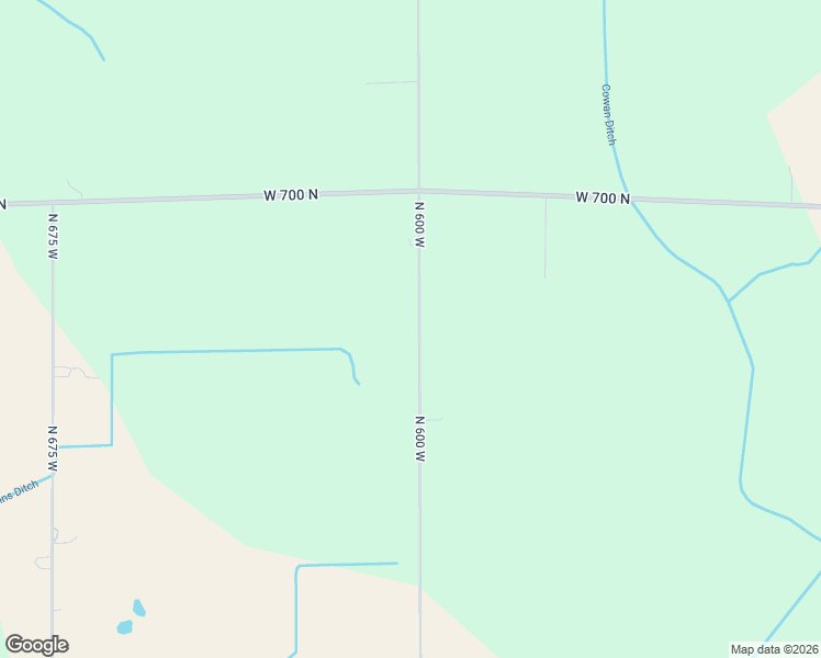 map of restaurants, bars, coffee shops, grocery stores, and more near 6544 North 600 West in Rochester