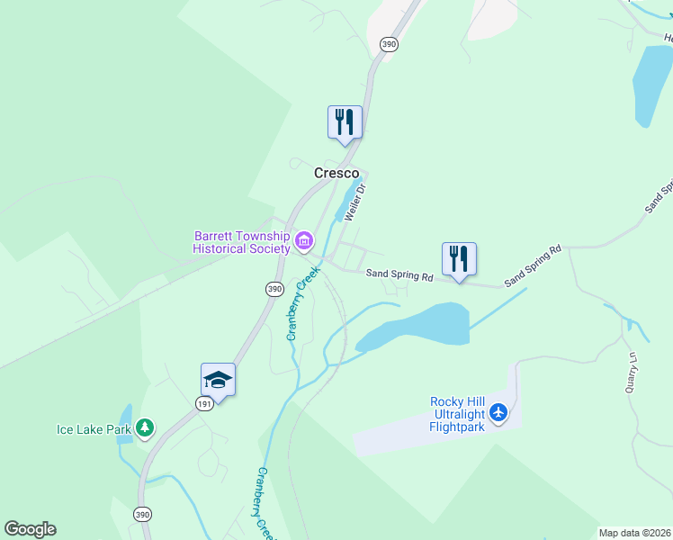 map of restaurants, bars, coffee shops, grocery stores, and more near in Cresco