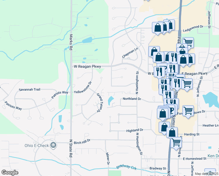 map of restaurants, bars, coffee shops, grocery stores, and more near 999 Hillview Way in Medina