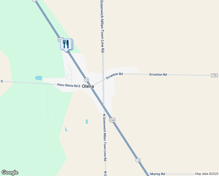 map of restaurants, bars, coffee shops, grocery stores, and more near 524 North Greenwich Milan Town Line Road in Norwalk