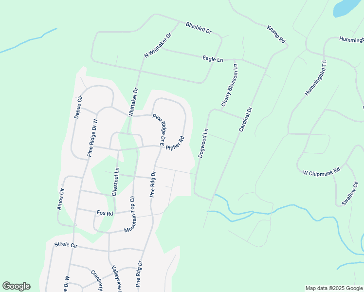 map of restaurants, bars, coffee shops, grocery stores, and more near 181 Pipher Road in Bushkill